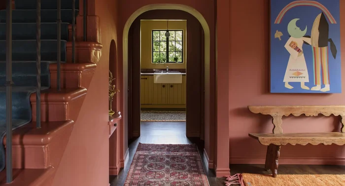 Earthy Elegance: Organic tones inspired by landscapes, raw earth, and clay for grounded and sophisticated spaces.