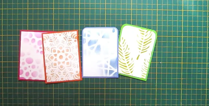 Create the reindeer's body using a tied coil with eight dark brown strips. Shape it into a dome using a quilling mold.