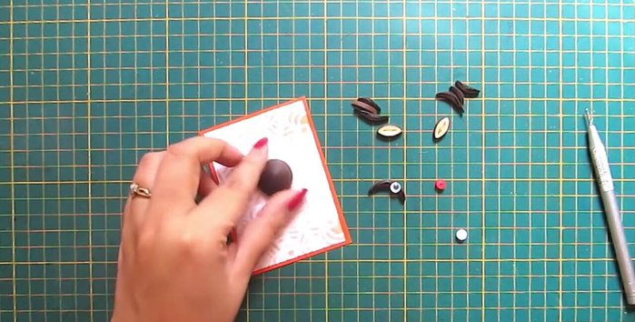 Assemble the reindeer on the tag: Glue the body, face, antlers, and googly eyes onto the tag.