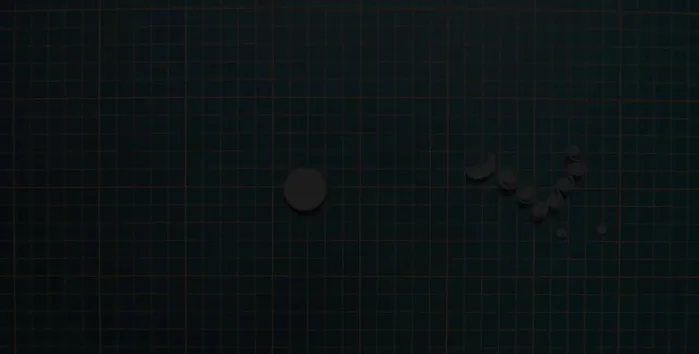 Create Santa's face: Make a large tight coil with peach strips.