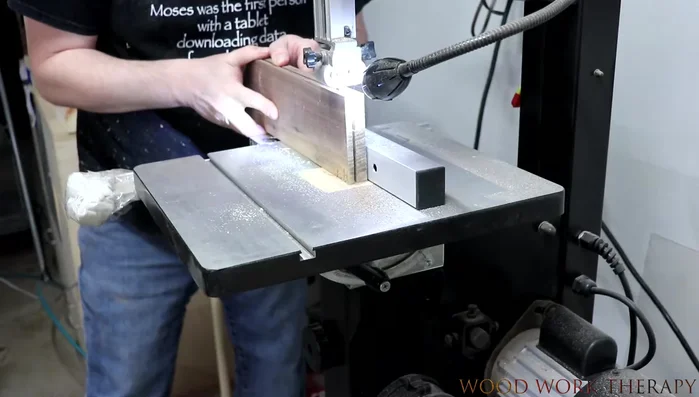 Make the lid. Cut a piece slightly larger than needed for the lid.