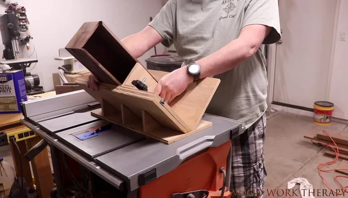 Cut off excess spline and sand flush.