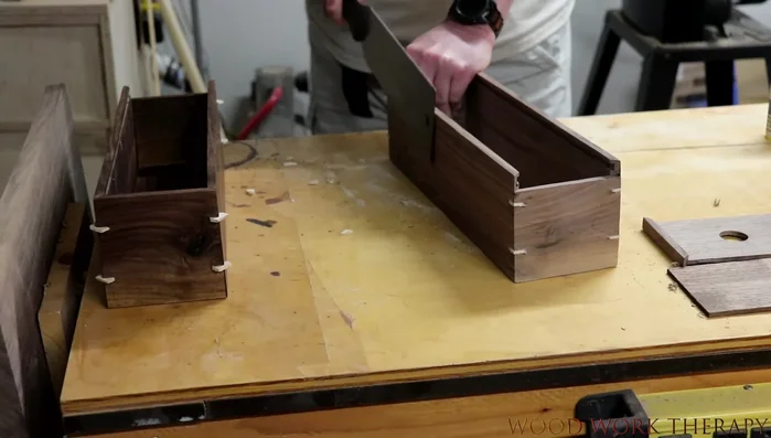 Cut off excess spline and sand flush.