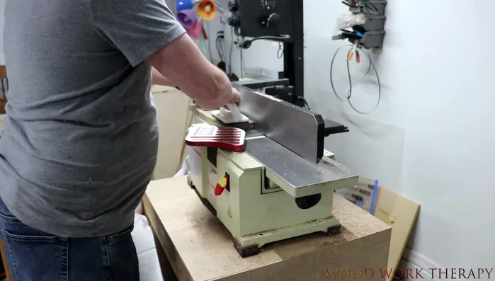 Face joint the boards to ensure they are perfectly square.