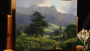 Mastering Atmospheric Perspective in Landscape Painting: A Step-by-Step Guide