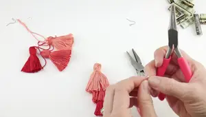 DIY Tiered Tassel Earrings: A Quick & Easy Jewelry Tutorial