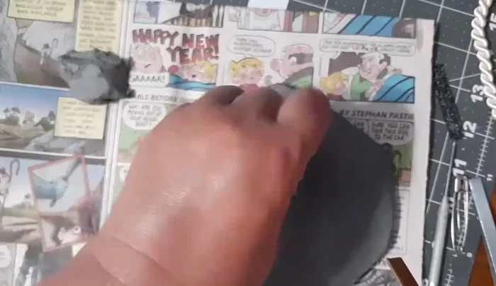 Ensure the overhang remains open for hanging.