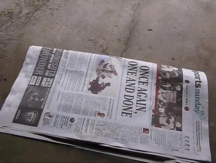 Prepare your tile by placing it between several sheets of newspaper and hitting it with a hammer to break it into smaller pieces.