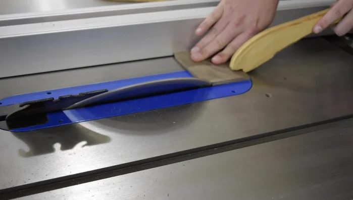 Cut the final piece of the holder at a 67.5-degree angle.