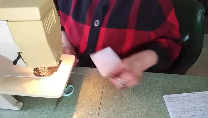 Close the opening: Close the opening by hand-sewing or using your sewing machine. Trim excess fabric from the corners. 