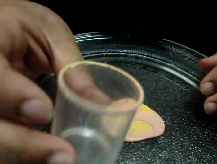 Bake the clay according to the manufacturer's instructions.