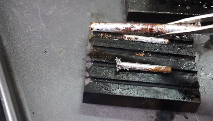 Cool and Clean: Allow the metal to cool completely. Once cooled, clean the ingots using a pickling solution to remove any flux residue.