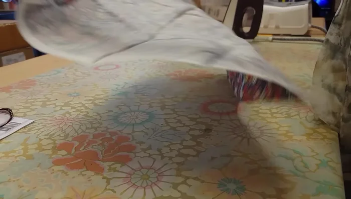 Iron all fabrics to remove wrinkles.