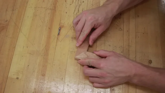 Apply glue and clamp, ensuring the miter shoulder closes properly.