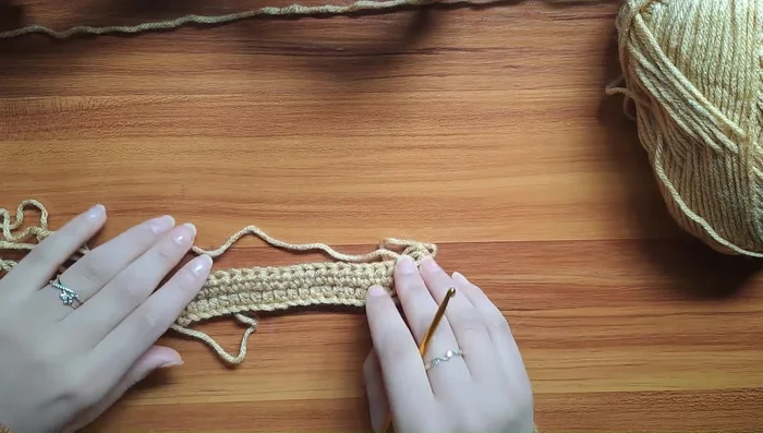 Chain 1 and fasten off.