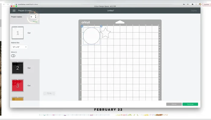 Click 'Make It' and specify the number of cupcake toppers desired.