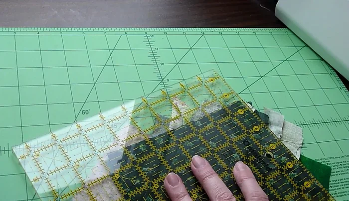 Trim and trace: Trim the edges to match your desired size. Trace your ornament shape onto the back (using paper, cookie cutter, or freehand).