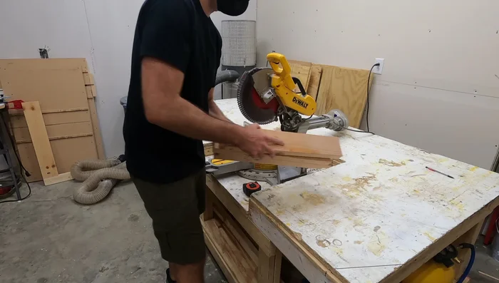 Cut the legs and horizontal braces: