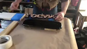 DIY Name Plate: Scroll Saw &amp; Sanding Mastery