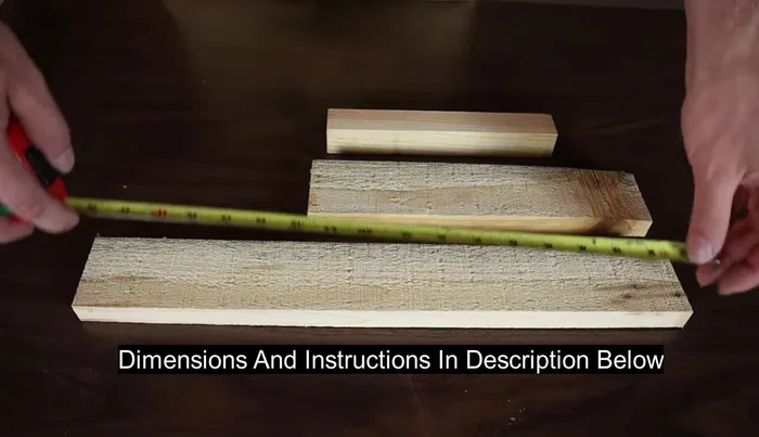 Four 8 1/2-inch pieces for corner posts