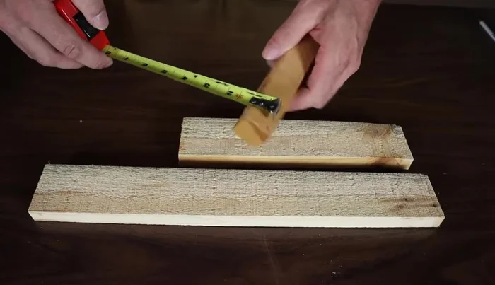 Four 8 1/2-inch pieces for corner posts