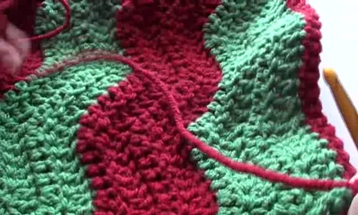 Repeat steps 4, 5, and 7 for the remaining edges of the blanket.