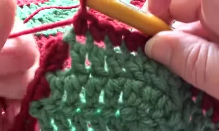 Weave in the ends using a yarn needle.