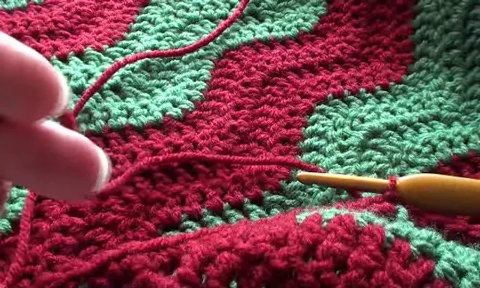 Weave in the ends using a yarn needle.