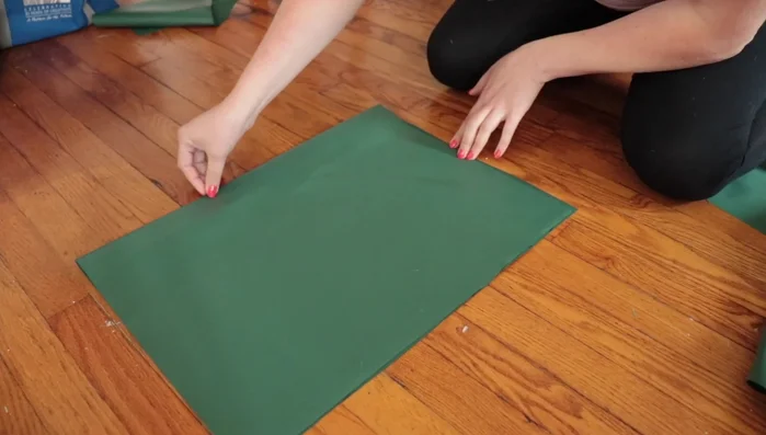 Create a small pocket along one side hem to accommodate the stabilizing rod from the original design.