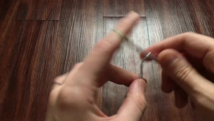 Chain 111 stitches loosely.