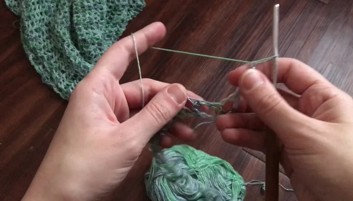 Last Step in Each Row: Before the final double crochet, chain 1, skip a chain, then double crochet in the next stitch. This ensures even edges.