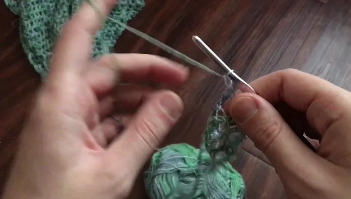 Last Step in Each Row: Before the final double crochet, chain 1, skip a chain, then double crochet in the next stitch. This ensures even edges.