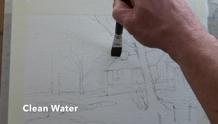 Lightly sprinkle table salt into the wet wash for texture.