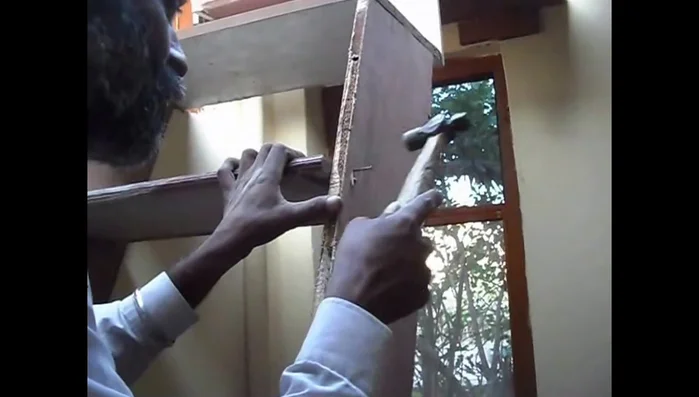 Continue attaching the remaining steps.