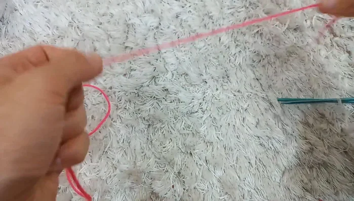 Weave in the ends of the bow.