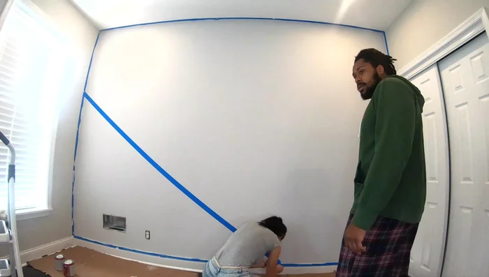 Label each shape to prevent overlaps or too many of the same color in one area.