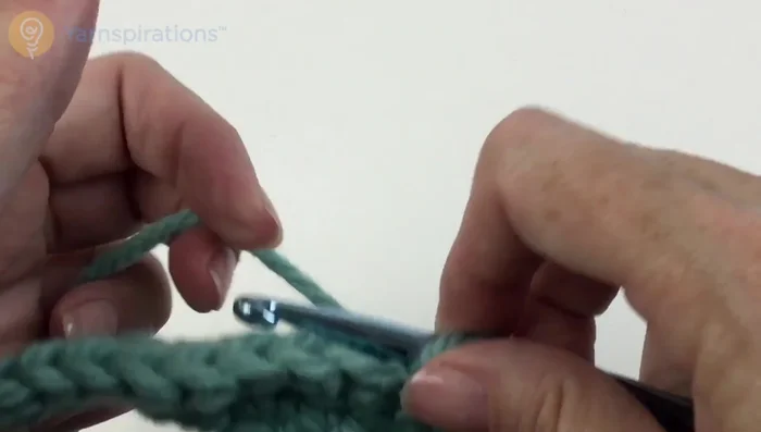 Repeat steps 4 and 5 until the work measures 16 or 17 inches (40.5 or 43 cm).