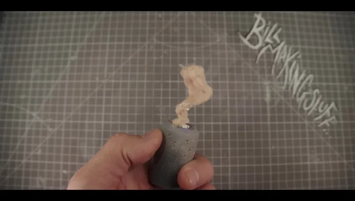 Use petroleum jelly to smooth out rough areas.