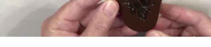 Let the glue dry completely.