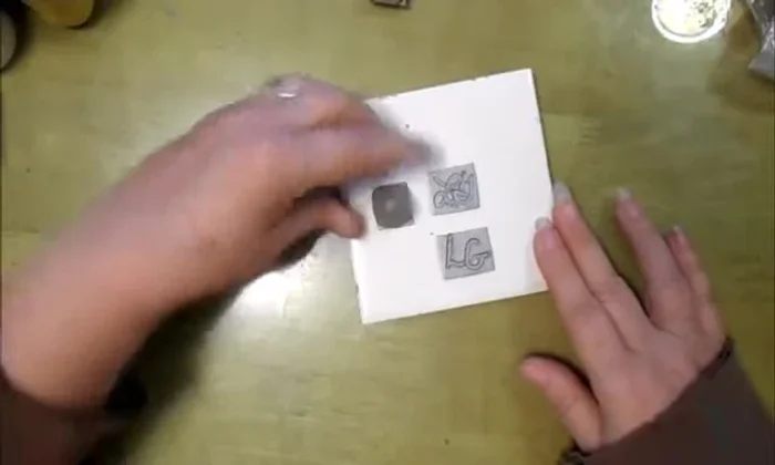 If needed, carefully remove any excess clay to ensure clean edges.