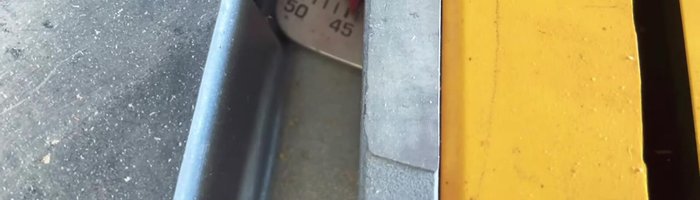 Cut square segments for the trellis sides. Use a 7-degree bevel and a 45-degree miter. Cut four 10-inch, four 15-inch, four 20-inch, and four 25-inch pieces.