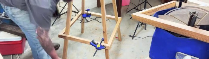 Attach remaining square segments. Attach one by one, pre-drilling and countersinking for 2 1/2-inch deck screws. Ensure proper alignment to maintain the pyramid shape.