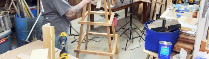 Attach remaining square segments. Attach one by one, pre-drilling and countersinking for 2 1/2-inch deck screws. Ensure proper alignment to maintain the pyramid shape.