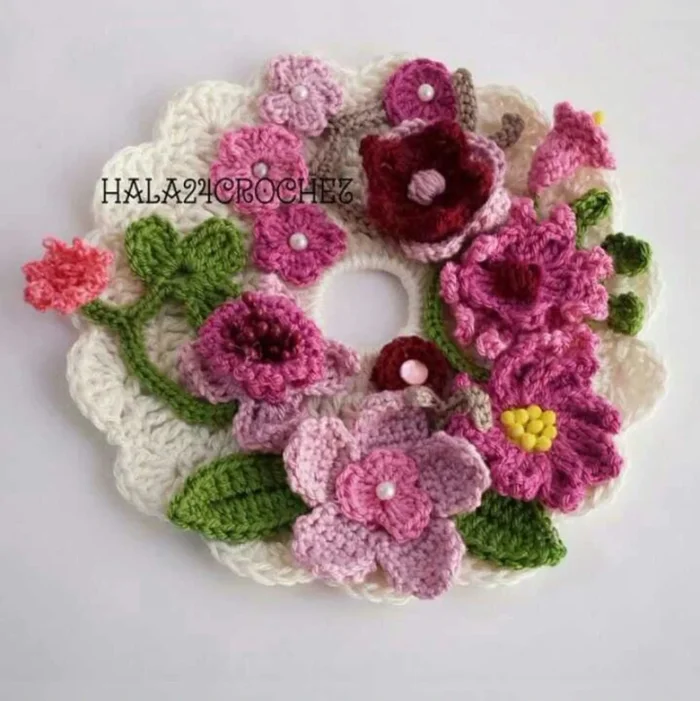 Re-emphasis on the beauty and potential of the crochet flower designs to enhance home decor.