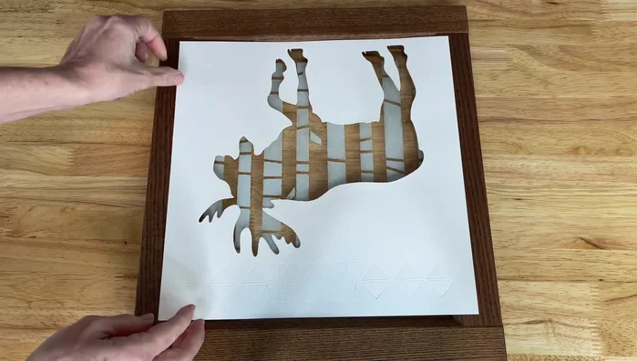 Let the paint dry: Allow the paint to dry completely.