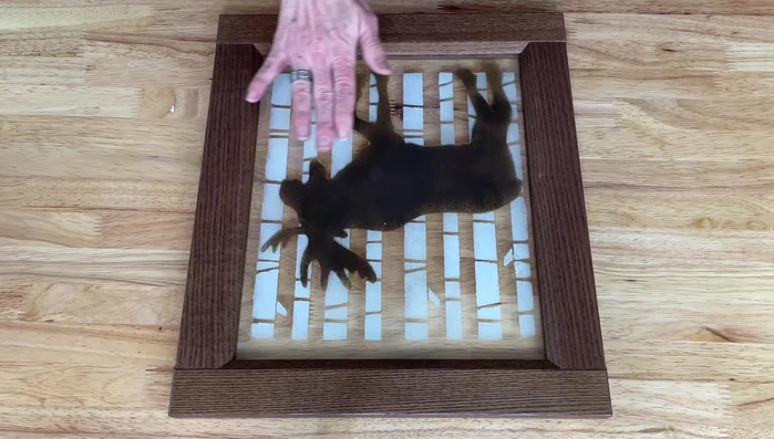 Let the paint dry: Allow the paint to dry completely.