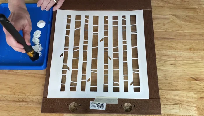 Let the paint dry: Allow the paint to dry completely before moving on.