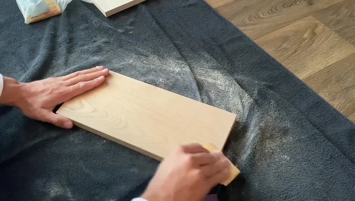 Carve registration marks (an L shape in the corner) to align the paper during pasting.