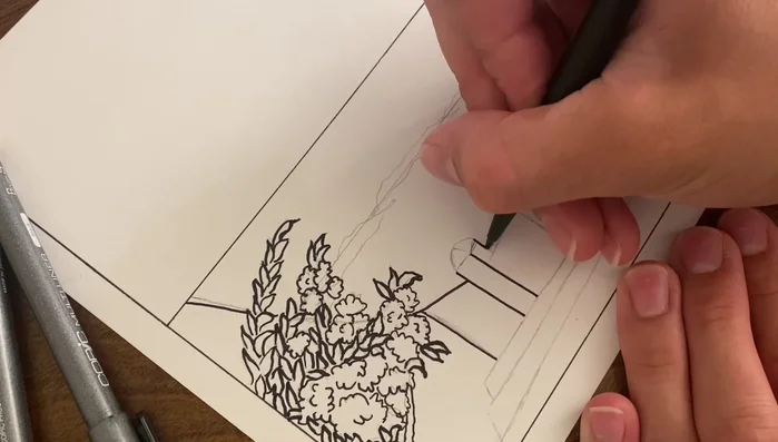 Optional: Use a photocopier to create a colored sketch for planning color separations and visualizing the final print.