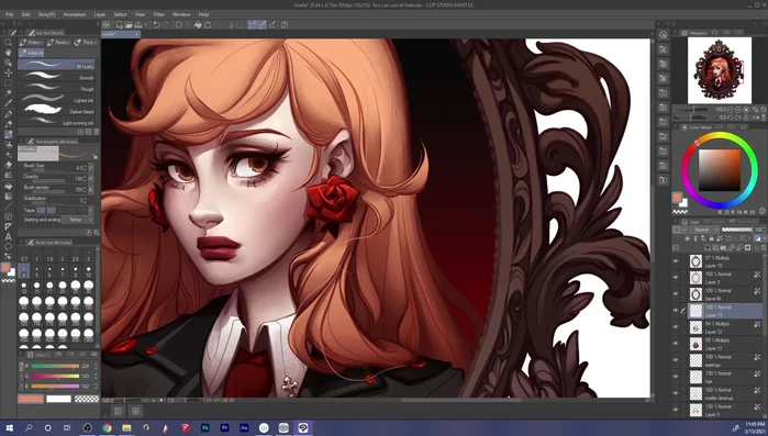 Adding highlights to the frame and adjusting background color.